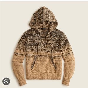 J Crew Marled Sweater Hoodie. NWOT